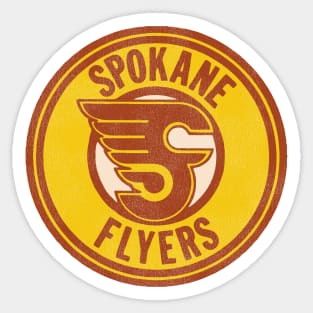 Defunct Spokane Flyers Hockey Team Sticker